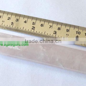 Rose Quartz 8 Facet Massage Wand : Wholesaler Manufacturer