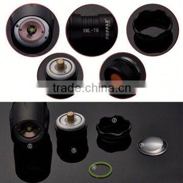 878 High Power Waterproof Led Flashlight Torch Cool Led Flashlights Torches photo-6