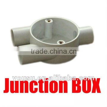 Y way circular box /junction box for electrical