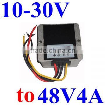 dc dc converter 12v to 48v 4A 192W step up voltage regulator/transformer