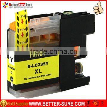 compatible brother ink cartridge LC235 Y for Brother MFC-J4620DW/J5720DW/J5320DW/DCP-J4120DW