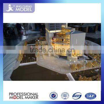 Residential and Commercial house building architectural model