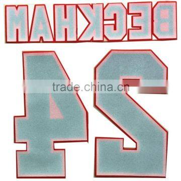 Factory Direct Garment Usage Iron on Letters and Numbers Iron on Nfl Iron on Jersey Numbers photo-2