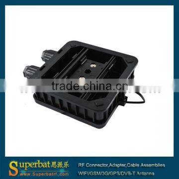 PV Solar Junction Box with 3 rails terminals for 120W Crystallin solar connector mc4 connectors