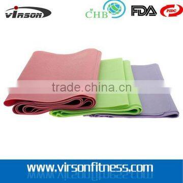 Yoga Pilates Type Elastic Stretch Exercise Latex Resistance Band