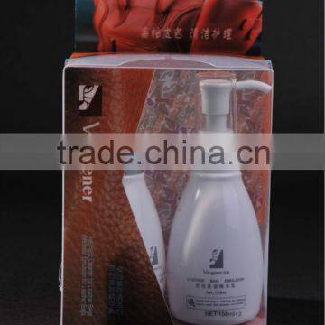 High end leather bag care and cleaning products in beautiful package