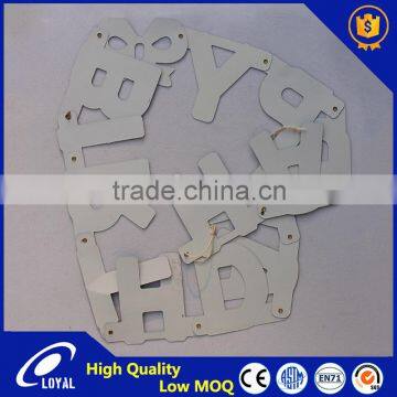 Party Paper "happy Birthday" Hanging Banner photo-4