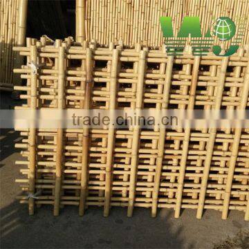 wy-z050 natural grid bamboo fence