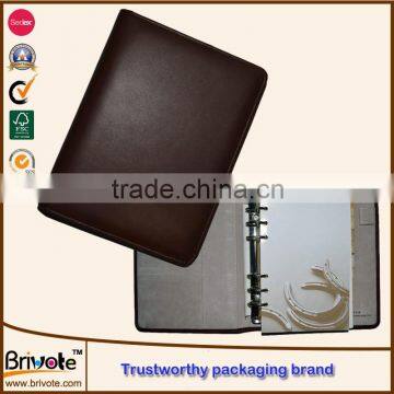 Custom notebook leather/leather notebook/leather cover notebook