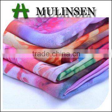 100% Polyester Woven Imitation digital printed polyester chiffon fabric