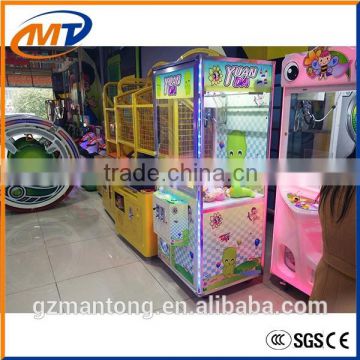 toy machine children game claw crane machine with plush animal toys