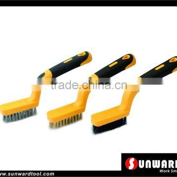 Soft Grip Handle Mini Wire Brush Set