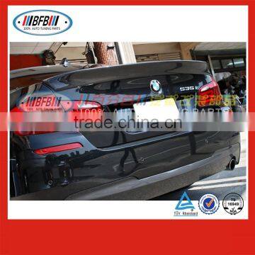 AC Style carbon fiber spoiler rear wing FOR BMW F10 5 series 2013