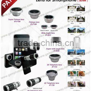 Lens kits for iphone or samsung