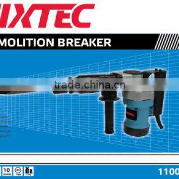 FIXTEC 1100W high quality china power tools demolition breaker hammer drill with spare parts