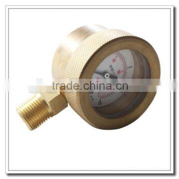 High Quality Bottom Mount Pressure Subsea Copper Alloy Manometer