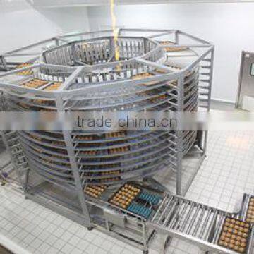 Motorized Plastic Modular Belt Spiral Conveyor/powered Screw Conveyor photo-6