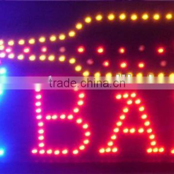 Crystal led backlit logo