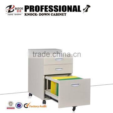 High density mobile filling cabinets for files