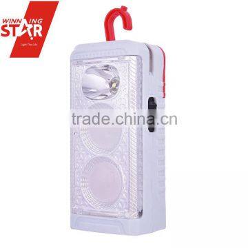 High Power Portable Rechargeable 6+6+1 LED Emergency Light from China