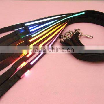 Multicolor Led Flashing Dog Collar Leash