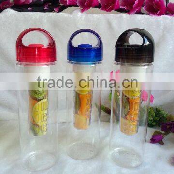 plastic water bottle, Fruit infusion water bottle, fruit infuser