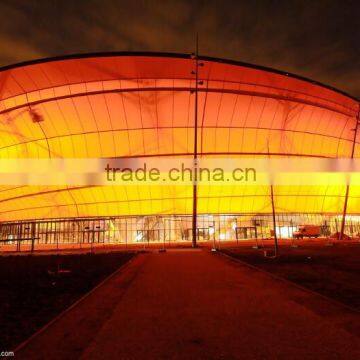 Silicon tensile fabric architecture or membrane structure for stadium facade and curtain wall in Zenith