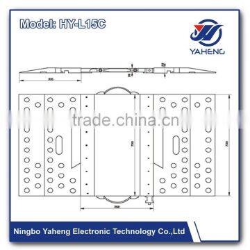 Portable cars axle weighing scale 10 ton Portable wireless truck axle scale good quality portable axle weighing scales