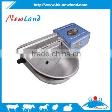 2016 new type cow pig horse nylon and stainless steel water bowl auto drinking bowl with valve float