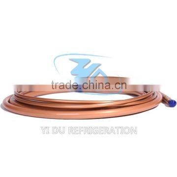 thick and smooth wall small size copper aluminum drain pipe