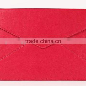 Fashion Design Leather Sleeve for Macbook Air/Pro