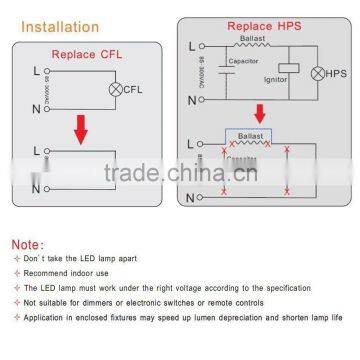 Hot Sale E39/E40 40W LED Corn Bulb 280pcs Epistar 2835 SMD Cool White High-Performance Light photo-5