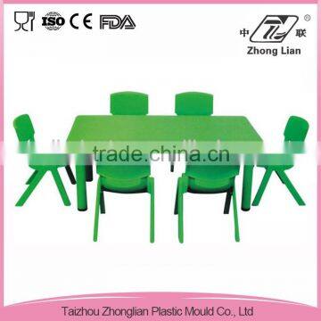 Factory price plastic children gaming table and chairs