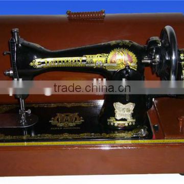 wood box with head handle JA2- sewing machine