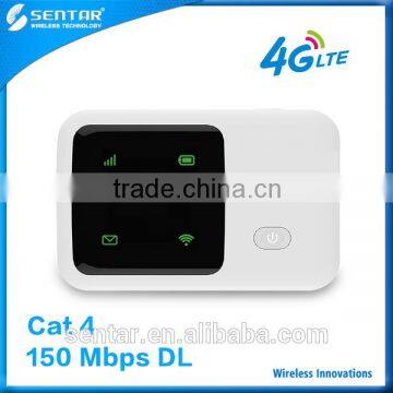 Best quality R95 4G LTE wireless power bank router wifi repeater with 2100mAh battery