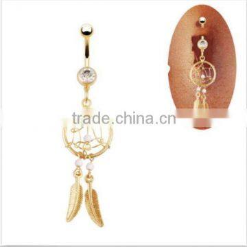 Facrory Sale 316L Surgical Steel Belly Ring Body Piercing Jewelry