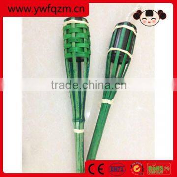 bamboo garden torch for lighting