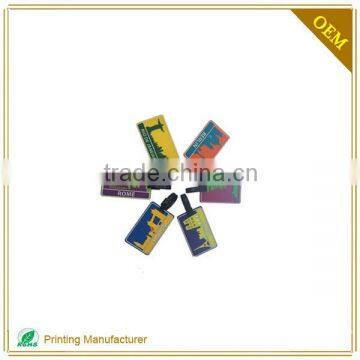 OEM Airplane Hang Luggage Tag Printing And Label Factory photo-3