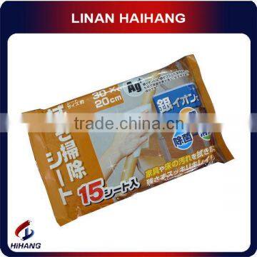 China Manufacture Wholesale Spunlace Nonwoven Disposable Floor Customized Individual Pack Wet Wipes photo-6