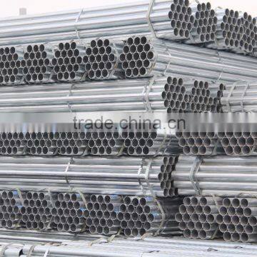 EN10219 DN150 6'' Q195 Q235 Hot Dip Galvanized Round ERW Mild Steel Pipe