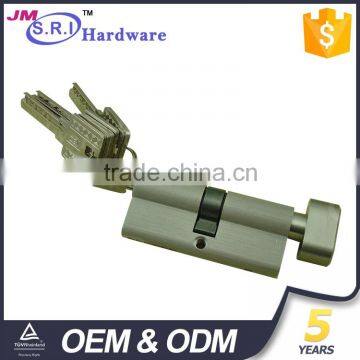 70*33mm small oval brass cylinder door lock