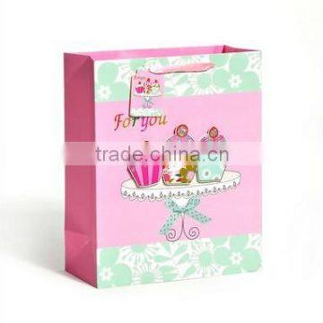 Good Quality Paper Gift Bag Reticule Custom Printing