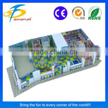 Hot selling cheap commercial soft play naughty castle indoor playground china