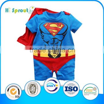 Boy's Super man baby romper