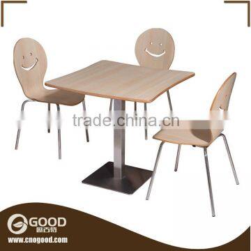 Restaurant Furniture Plywood Chair Booths Set 002