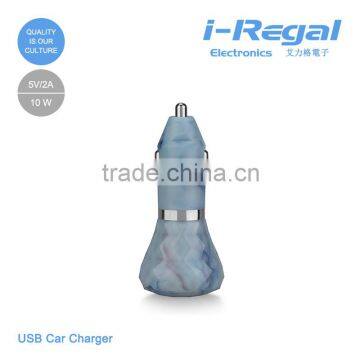 Wholesales Quick Portable Charger 5v 2.1 a Usb Charger ,dual Usb Car Charger for Mobile Phone and Pad Use