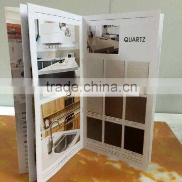 Colorful Printing Paper Book Brochure Design/stone Product Advertising Printing Brochure P020 photo-2