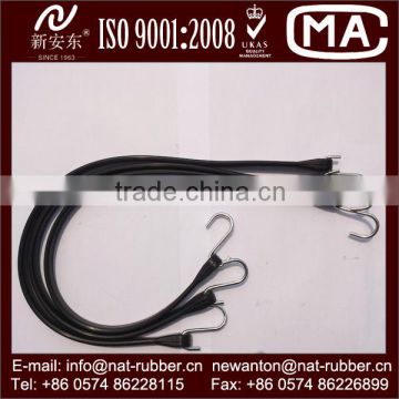 31" Heavy Duty EPDM Rubber Bungee Tarp Strap Tie Down Cord With 2 S Hooks