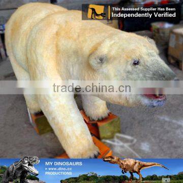 My Dino-C024 Theme Park High Quality Life Size Polar Bear Statues photo-4