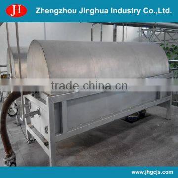 Round fine fiber sieve for sweet potato starch line